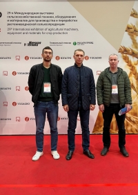 ПРИНЯЛИ УЧАСТИЕ В МЕЖДУНАРОДНОЙ ВЫСТАВКЕ СЕЛЬСКОХОЗЯЙСТВЕННОЙ ТЕХНИКИ В ГОРОДЕ КРАСНОДАР