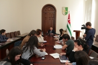 ВАЛЕРИЙ БГАНБА : НОВАЯ СТРУКТУРА КАБМИНА ПРЕДУСМАТРИВАЕТ ОПТИМИЗАЦИЮ ДЕЙСТВУЮЩЕЙ СИСТЕМЫ ОРГАНОВ ИСПОЛНИТЕЛЬНОЙ ВЛАСТИ