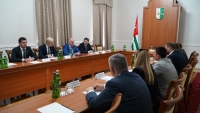 ВСТРЕЧА ГЛАВЫ ГОСУДАРСТВА С ДЕЛЕГАЦИЕЙ ПАРЛАМЕНТСКОГО СОБРАНИЯ СОЮЗА БЕЛАРУСИ И РОССИИ