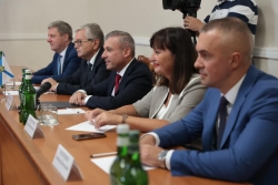 АСЛАН БЖАНИЯ ВСТРЕТИЛСЯ С ДЕЛЕГАЦИЕЙ АРХАНГЕЛЬСКОЙ ОБЛАСТИ