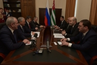 ВСТРЕЧА СПИКЕРА НАРОДНОГО СОБРАНИЯ ЛАШИ АШУБА С ПРЕДСЕДАТЕЛЕМ ГОСДУМЫ ФЕДЕРАЛЬНОГО СОБРАНИЯ РОССИЙСКОЙ ФЕДЕРАЦИИ ВЯЧЕСЛАВОМ ВОЛОДИНЫМ