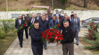ПРЕЗИДЕНТ РЮО АЛАН ГАГЛОЕВ ПРИБЫЛ В АБХАЗИЮ