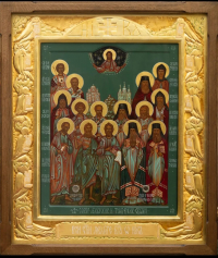 СУХУМСКОМУ КАФЕДРАЛЬНОМУ СОБОРУ ПРЕПОДНЕСЛИ В ДАР ИКОНУ &laquo;СОБОР АБХАЗСКИХ И ТАМБОВСКИХ СВЯТЫХ&raquo;