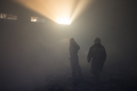 ПОЖАР В ЗДАНИИ КИНОТЕАТРА САНАТОРИЯ ПВО