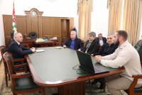 ВСТРЕЧА ПРЕЗИДЕНТА С РУКОВОДСТВОМ ФОНДА ИМ. Б. ШИНКУБА