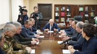 ВАЛЕРИЙ БГАНБА ПРОВЁЛ РАБОЧЕЕ СОВЕЩАНИЕ С МИНИСТРАМИ
