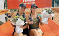 АМИНА АНШБА И СОФЬЯ ЛАНСЕРЕ ВЫИГРАЛИ ТЕННИСНЫЙ ТУРНИР ВО ФРАНЦИИ