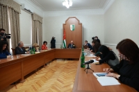 ПРЕСС-КОНФЕРЕНЦИЯ ПРЕЗИДЕНТА АБХАЗИИ АСЛАНА БЖАНИЯ