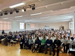 ПРОФОРИЕНТАЦИОННАЯ ВСТРЕЧА ПРЕДСТАВИТЕЛЕЙ АГУ С ВЫПУСКНИКАМИ 11-ЫХ КЛАССОВ