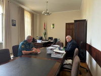 АЛЕКСАНДР АНКВАБ ПРОВЕЛ ВСТРЕЧУ С ГЛАВОЙ МЧС