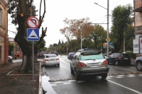 ВВЕДЕНО ОДНОСТОРОННЕЕ ДВИЖЕНИЕ НА ЧАСТИ УЛИЦЫ АИДГЫЛАРА