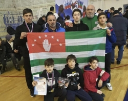 14 МЕДАЛЕЙ У АБХАЗСКИХ БОРЦОВ