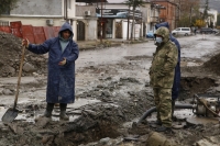 СТОЛИЧНАЯ АДМИНИСТРАЦИЯ ЗА СВОЙ СЧЕТ ПОДКЛЮЧИТ ДОМА ПО УЛИЦЕ ГУЛИА К НОВОМУ ВОДОПРОВОДУ