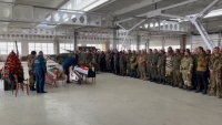 ТЕЛО ПОГИБШЕГО НА ДОНБАССЕ ДОБРОВОЛЬЦА ДОСТАВЛЕНО В РОДНОЕ СЕЛО