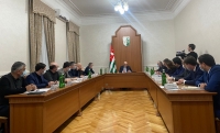 ПРЕЗИДЕНТ ПРОВЕЛ СОВЕЩАНИЕ  ПО ИТОГАМ ВИЗИТА ДЕЛЕГАЦИИ МИНЭКОНОМРАЗВИТИЯ РФ В АБХАЗИЮ