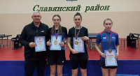 ЭРИКА КВАРЧИЯ &ndash; ПОБЕДИТЕЛЬНИЦА ЧЕМПИОНАТА КРАСНОДАРСКОГО КРАЯ ПО НАСТОЛЬНОМУ ТЕННИСУ