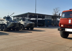 НА ВОЕННОЙ БАЗЕ ЮВО В АБХАЗИИ ПРОВЕЛИ ЗАНЯТИЯ ПО ПРОТИВОПОЖАРНОЙ БЕЗОПАСНОСТИ