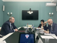 ЭДУАРД БУТБА ПРОВОДИТ РЯД РАБОЧИХ ВСТРЕЧ В МИНЗДРАВЕ  РОССИИ