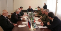 РУКОВОДСТВО МИНОБОРОНЫ ВСТРЕТИЛОСЬ С ПРЕДСЕДАТЕЛЕМ КОМИТЕТА ГОСДУМЫ РОССИИ