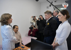 МИХАИЛ МУРАШКО ПОСЕТИЛ ОТКРЫВШИЙСЯ В АБХАЗСКОЙ БОЛЬНИЦЕ ТЕЛЕМЕДИЦИНСКИЙ ЦЕНТР
