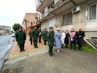 ДОМ МОСКВЫ И ОРКЕСТР ВОЕННОЙ БАЗЫ РФ ПОЗДРАВИЛИ УЧАСТНИЦУ СТАЛИНГРАДСКОЙ БИТВЫ
