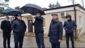 ОБСУДИЛИ  ПЛАН ЗАСТРОЙКИ НОВОЙ ДЕТСКОЙ БОЛЬНИЦЫ