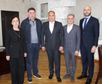 ДАУР КОВЕ ПРОВЁЛ ВСТРЕЧУ С РУКОВОДСТВОМ АКАДЕМИЧЕСКОГО ВОЛКОВСКОГО ТЕАТРА