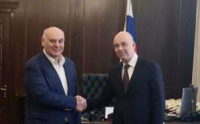 АСЛАН БЖАНИЯ ВСТРЕТИЛСЯ С ГЛАВОЙ МИНФИНА РФ АНТОНОМ СИЛУАНОВЫМ