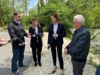 КРИСТИНА ОЗГАН ПРОИНСПЕКТИРОВАЛА ХОД РАБОТ ПО КАПРЕМОНТУ АВТОДОРОГИ В СЕЛО КАМАНЫ