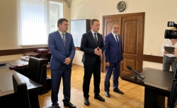 КОЛЛЕКТИВУ МИНИСТЕРСТВА ПО НАЛОГАМ И СБОРАМ ПРЕДСТАВИЛИ НОВОГО МИНИСТРА