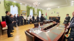 МИНИСТР ВД ВРУЧИЛ ПРИЗЫ ПОБЕДИТЕЛЯМ КОНКУРСА &laquo;МЫ ПРОТИВ НАРКОТИКОВ&raquo;