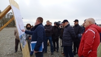 АСЛАН БЖАНИЯ ПОСЕТИЛ МЕСТО СТРОИТЕЛЬСТВА КРУПНОГО ТУРИСТИЧЕСКОГО ОБЪЕКТА В ТАМЫШЕ