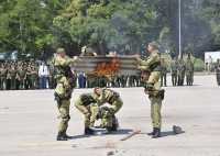 В АБХАЗИИ НА ТЕРРИТОРИИ РОССИЙСКОЙ ВОЕННОЙ БАЗЫ ПРОШЛИ ТОРЖЕСТВА, ПОСВЯЩЕННЫЕ 101-Й ГОДОВЩИНЕ СО ДНЯ ОБРАЗОВАНИЯ СОЕДИНЕНИЯ