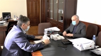 АЛЕКСАНДР АНКВАБ И БЕСЛАН ЭШБА ОБСУДИЛИ ПРОВЕДЕННЫЕ РАБОТЫ ПО ЛИКВИДАЦИИ ПОСЛЕДСТВИЙ УРАГАНА