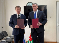 МИНЗДРАВЫ РОССИИ И АБХАЗИИ РАЗРАБОТАЮТ СОВМЕСТНУЮ СТРАТЕГИЮ РАЗВИТИЯ МЕДИЦИНЫ