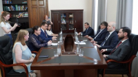 СПИКЕР ВСТРЕТИЛСЯ С ПРЕДСТАВИТЕЛЯМИ СОЧИНСКОГО ГОСУНИВЕРСИТЕТА
