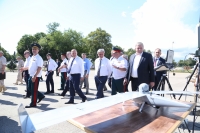 ПРЕЗИДЕНТ РАУЛЬ ХАДЖИМБА ПОЗДРАВИЛ СЕДЬМУЮ РОССИЙСКУЮ ВОЕННУЮ БАЗУ С  ЮБИЛЕЕМ