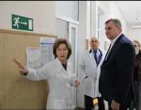 ЭДУАРД БУТБА ПОСЕТИЛ ВТОРУЮ ГОРОДСКУЮ КЛИНИЧЕСКУЮ БОЛЬНИЦУ