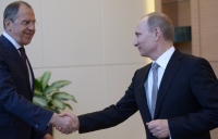 ПУТИН НАГРАДИЛ ЛАВРОВА ОРДЕНОМ "ЗА ЗАСЛУГИ ПЕРЕД ОТЕЧЕСТВОМ" I СТЕПЕНИ