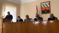 СОВЕЩАНИЕ С АКТИВОМ ТКУАРЧАЛСКОГО РАЙОНА
