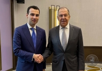 ВСТРЕЧА МИНИСТРОВ ИНОСТРАННЫХ ДЕЛ АБХАЗИИ И РОССИИ
