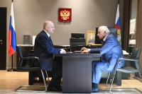 ГАГУЛИЯ И ЧЕБОТАРЕВ ОБСУДИЛИ ВОПРОСЫ РЕАЛИЗАЦИИ ИНВЕСТПРОГРАММЫ СОДЕЙСТВИЯ СОЦИАЛЬНО-ЭКОНОМИЧЕСКОМУ РАЗВИТИЮ  АБХАЗИИ  НА 2017-2019 ГОДЫ