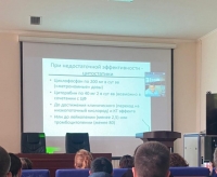 В РЕСПУБЛИКАНСКОЙ БОЛЬНИЦЕ СОСТОЯЛАСЬ ВИДЕОКОНФЕРЕНЦИЯ АБХАЗСКИХ МЕДИКОВ С ПРОФЕССОРОМ СЕРГЕЕМ ЦАРЕНКО