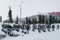 ВОЕННОСЛУЖАЩИЕ МО ПРЕДСТАВЛЯЮТ АБХАЗИЮ В КОНКУРСЕ &laquo;САЯНСКИЙ МАРШ&raquo;