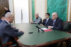 ПРЕЗИДЕНТ АБХАЗИИ ПРИНЯЛ РЕКТОРА БГТУ СЕРГЕЯ ГЛАГОЛЕВА