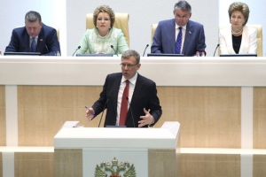 КУДРИН ПРЕДСТАВИЛ СЕНАТОРАМ ПРОГРАММУ РЕФОРМ