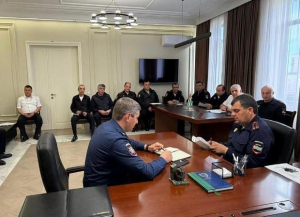 В УГАИ МВД АБХАЗИИ ПРОШЛО СОВЕЩАНИЕ С РУКОВОДИТЕЛЯМИ ГОРОДСКИХ И РАЙОННЫХ ПОДРАЗДЕЛЕНИЙ