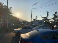 АВТОТРАССА В РАЙОНЕ ПОСТА &laquo;БЗЫБЬ&raquo; РАЗБЛОКИРОВАНА