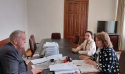 АЛЕКСАНДР АНКВАБ ВСТРЕТИЛСЯ С РУКОВОДСТВОМ СТАТИСТИЧЕСКОГО ВЕДОМСТВА