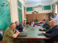 ВСТРЕЧА АСЛАНА БЖАНИЯ И МИХАИЛА ШУРГАЛИНА